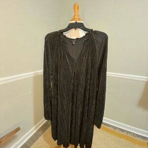 Banana Republic flowy black dress